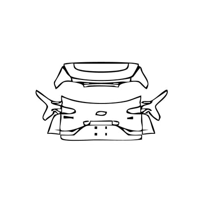 Pre-Cut PPF Chevrolet Blazer EV (US) LT 2025 - PPF-Kits