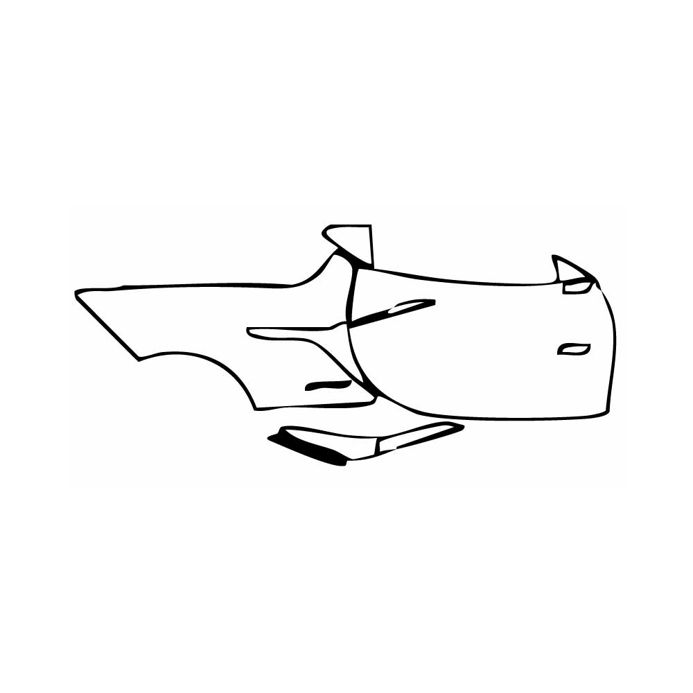 Pre-Cut PPF Chevrolet Corvette Z06 Convertible 2025 - PPF-Kits