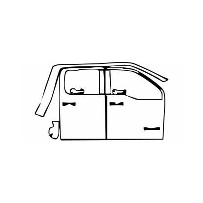 Pre-Cut PPF Ford Super Duty F-350 Crew Cab Platinum 2025 - PPF-Kits