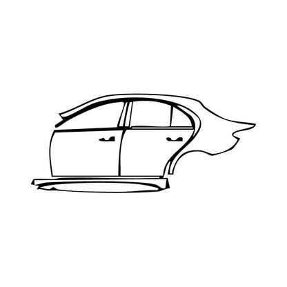 Pre-Cut PPF Mercedes-Benz C Class Sedan AMG Line Standard Wheelbase 2025 - PPF-Kits