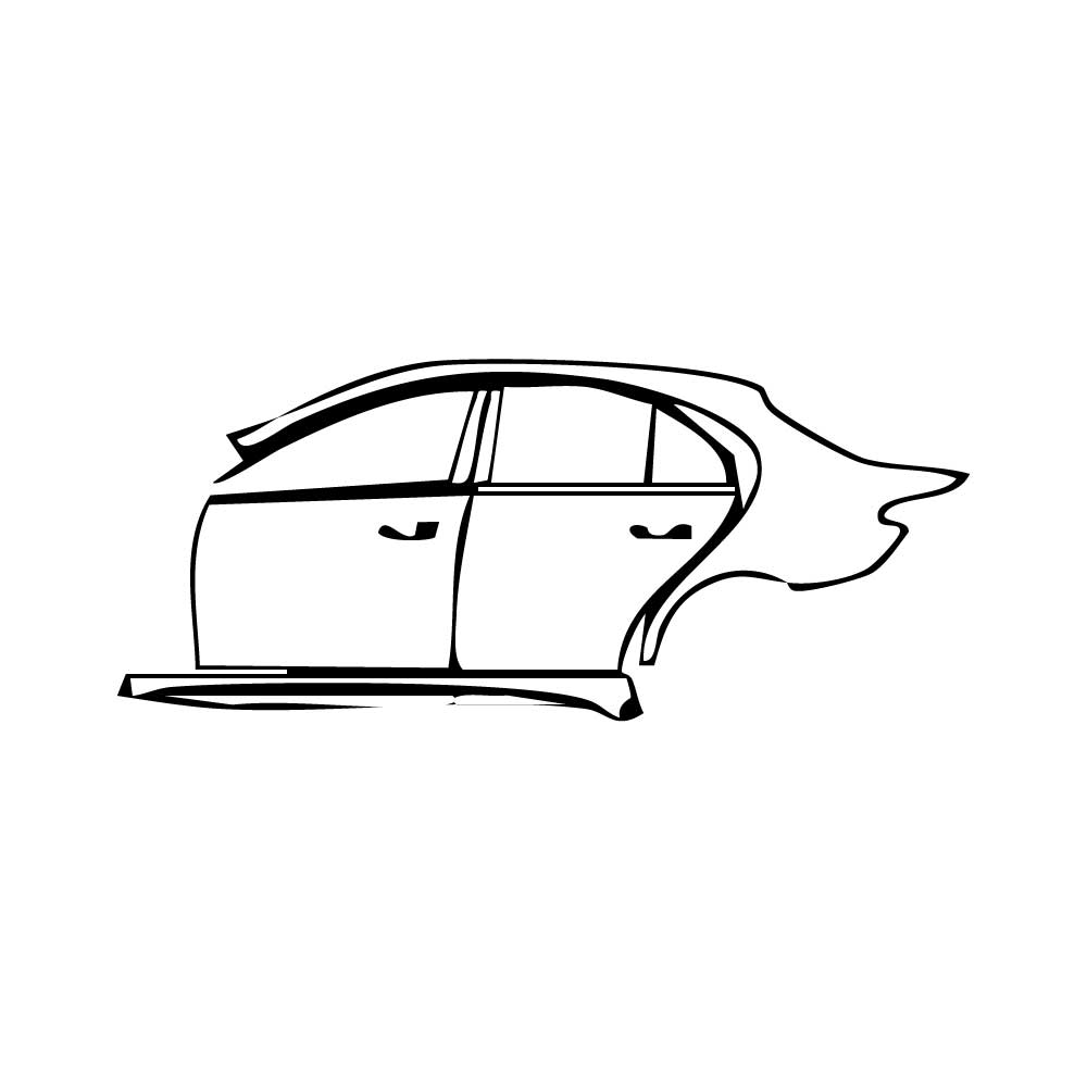 Pre-Cut PPF Mercedes-Benz C Class Sedan AMG C43 2025 - PPF-Kits