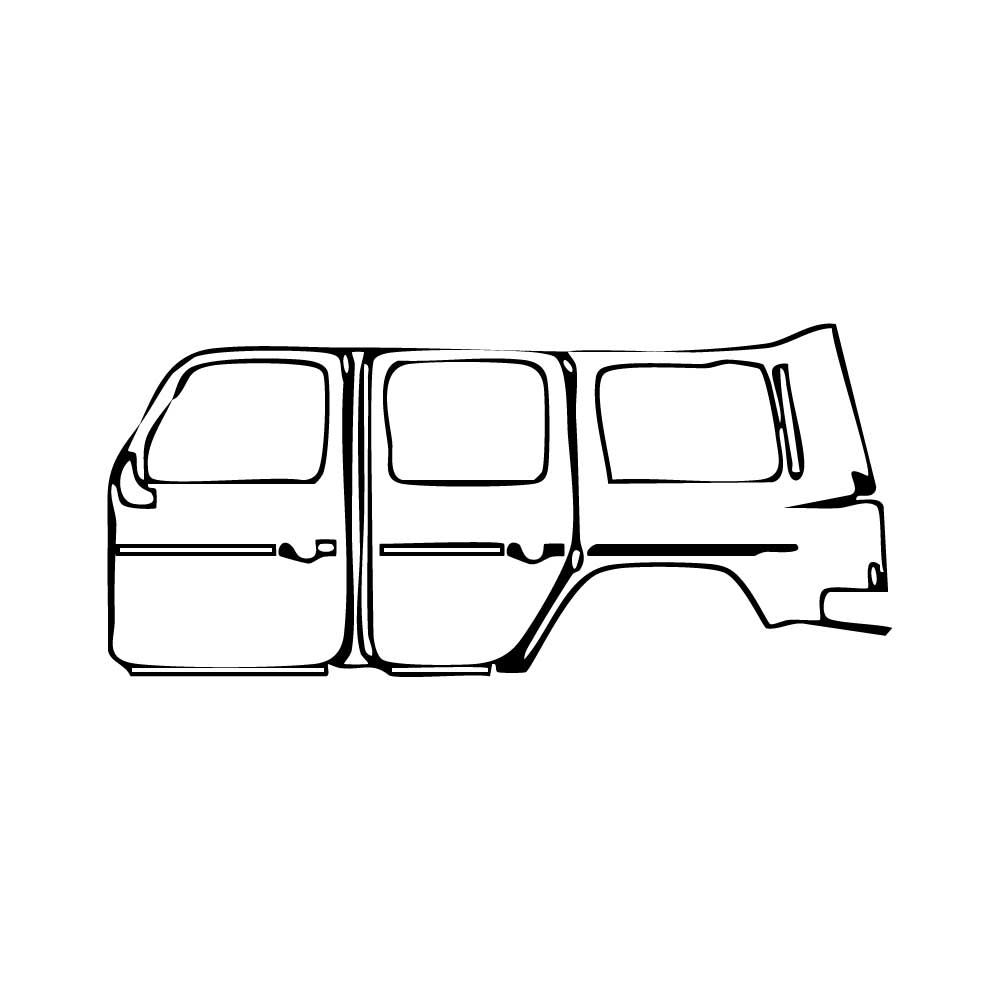 Pre-Cut PPF Mercedes-Benz G Class G 580 with EQ-Technology AMG Line 2025 - PPF-Kits