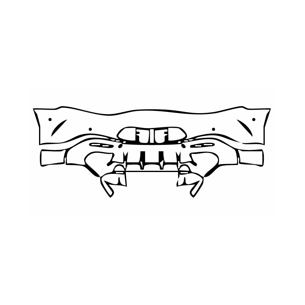 Pre-Cut PPF Mercedes-Benz AMG GT 2-Door AMG GT 63 2025 - PPF-Kits