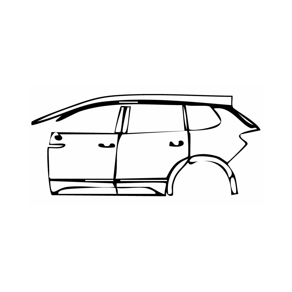 Pre-Cut PPF Volkswagen Talagon R-line 2025