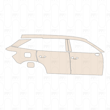 (right) Door+Rear Fender+Side Skirt
