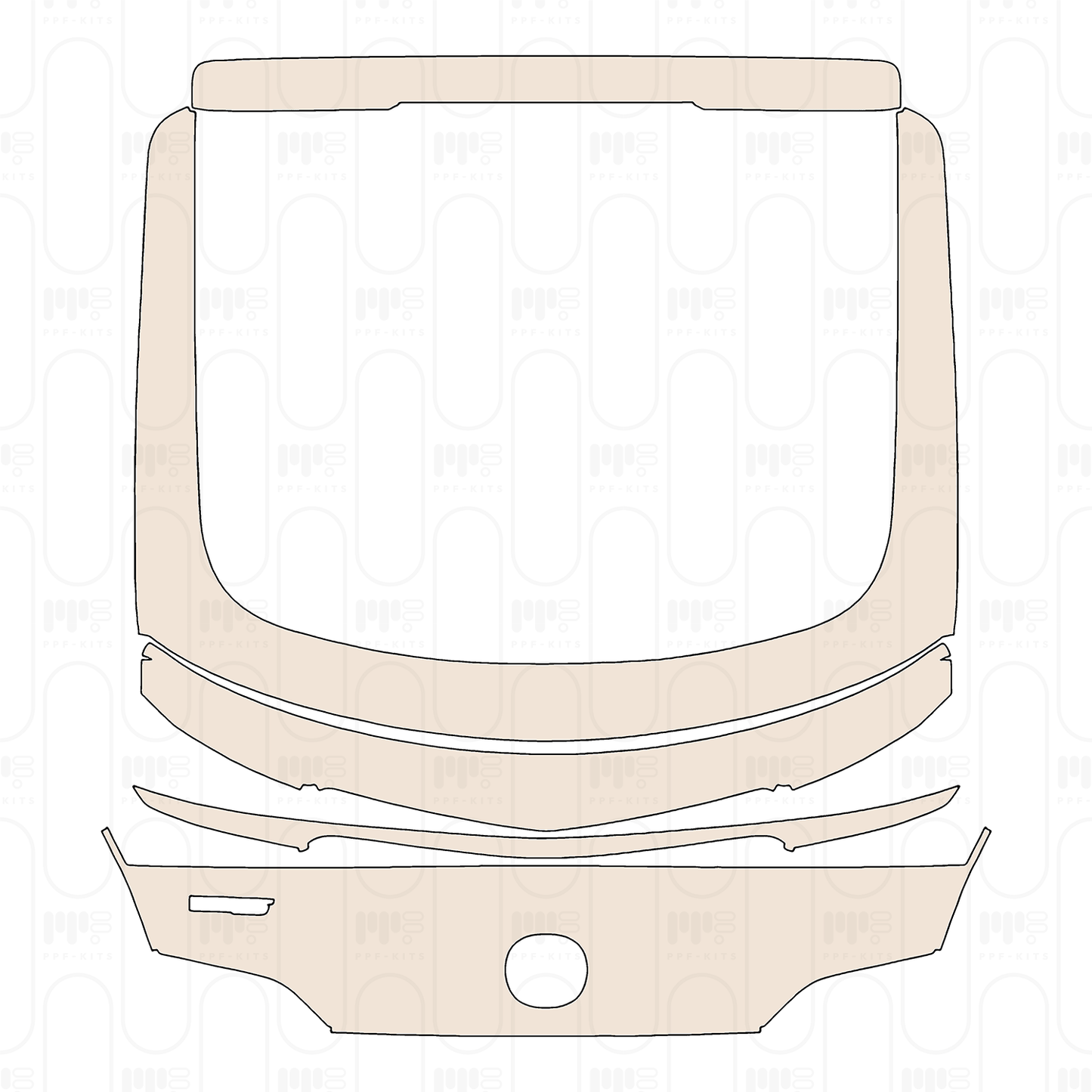 Trunk Lid with "Type S" Emblem