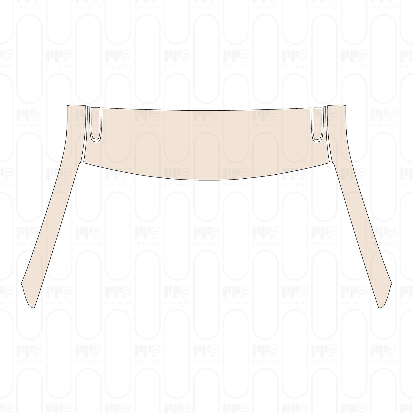 A-Pillar with Roof Rails