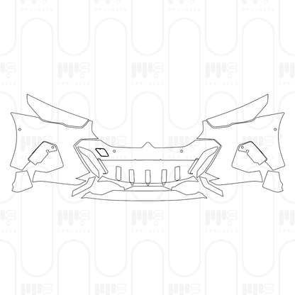 Pre-Cut PPF BMW i5 Saloon Standard Wheelbase M60i 2025