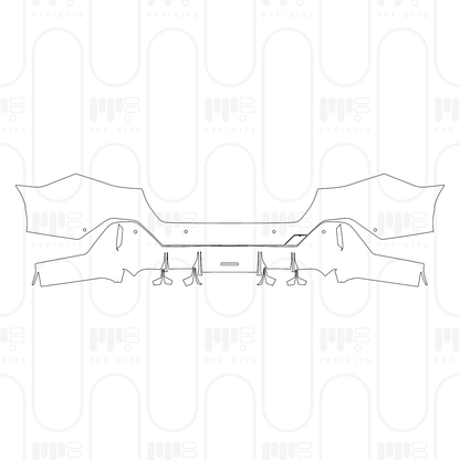 Pre-Cut PPF BMW i5 Saloon Standard Wheelbase M60i 2025