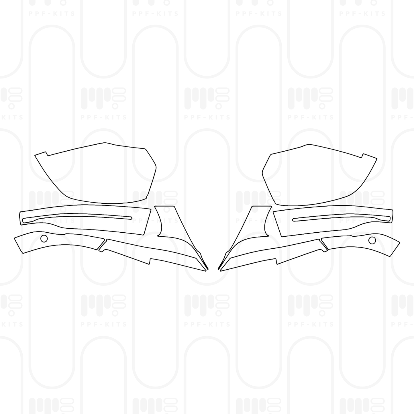 Pre-Cut PPF BMW i5 Saloon Standard Wheelbase M60i 2025