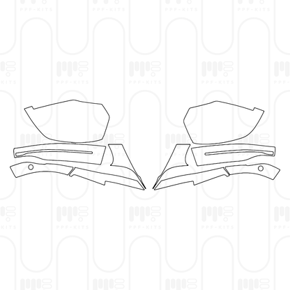 Pre-Cut PPF BMW i5 Saloon Standard Wheelbase M60i 2025