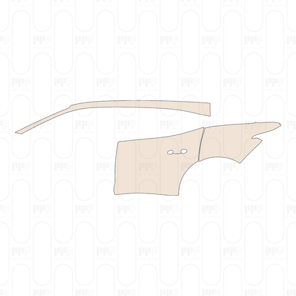 (left) Door+Rear Fender+Side Skirt