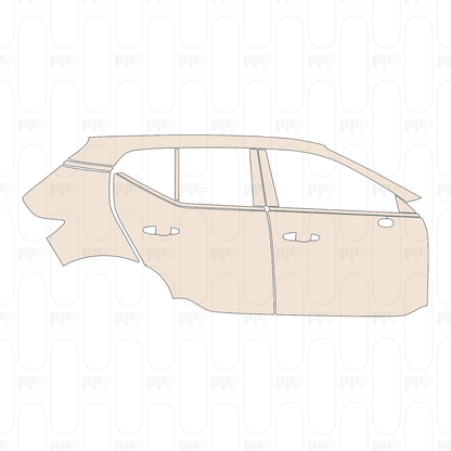 (right) Door+Rear Fender+Side Skirt