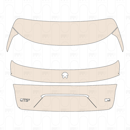 Trunk Lid with "eT5T" & "NIO" Emblems