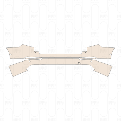 Rear Bumper with bumper cover