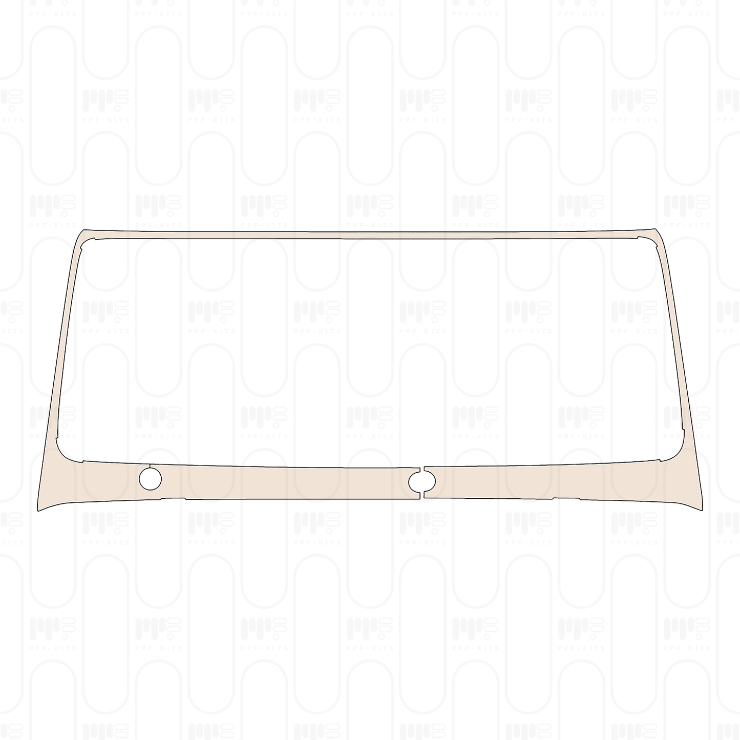 Windshield for Right Hand Drive