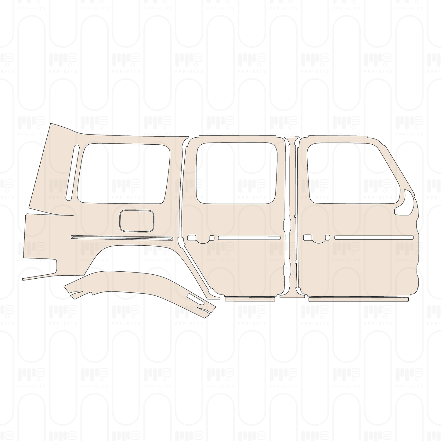 (right) Door+Rear Fender