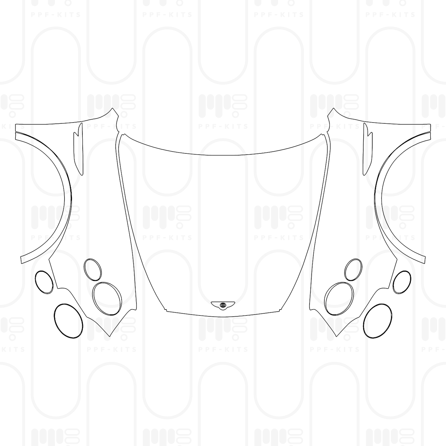 Pre-Cut PPF Bentley Bentayga Extended Wheelbase Base 2025