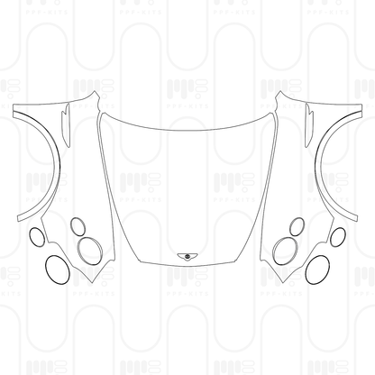 Pre-Cut PPF Bentley Bentayga Extended Wheelbase Base 2025