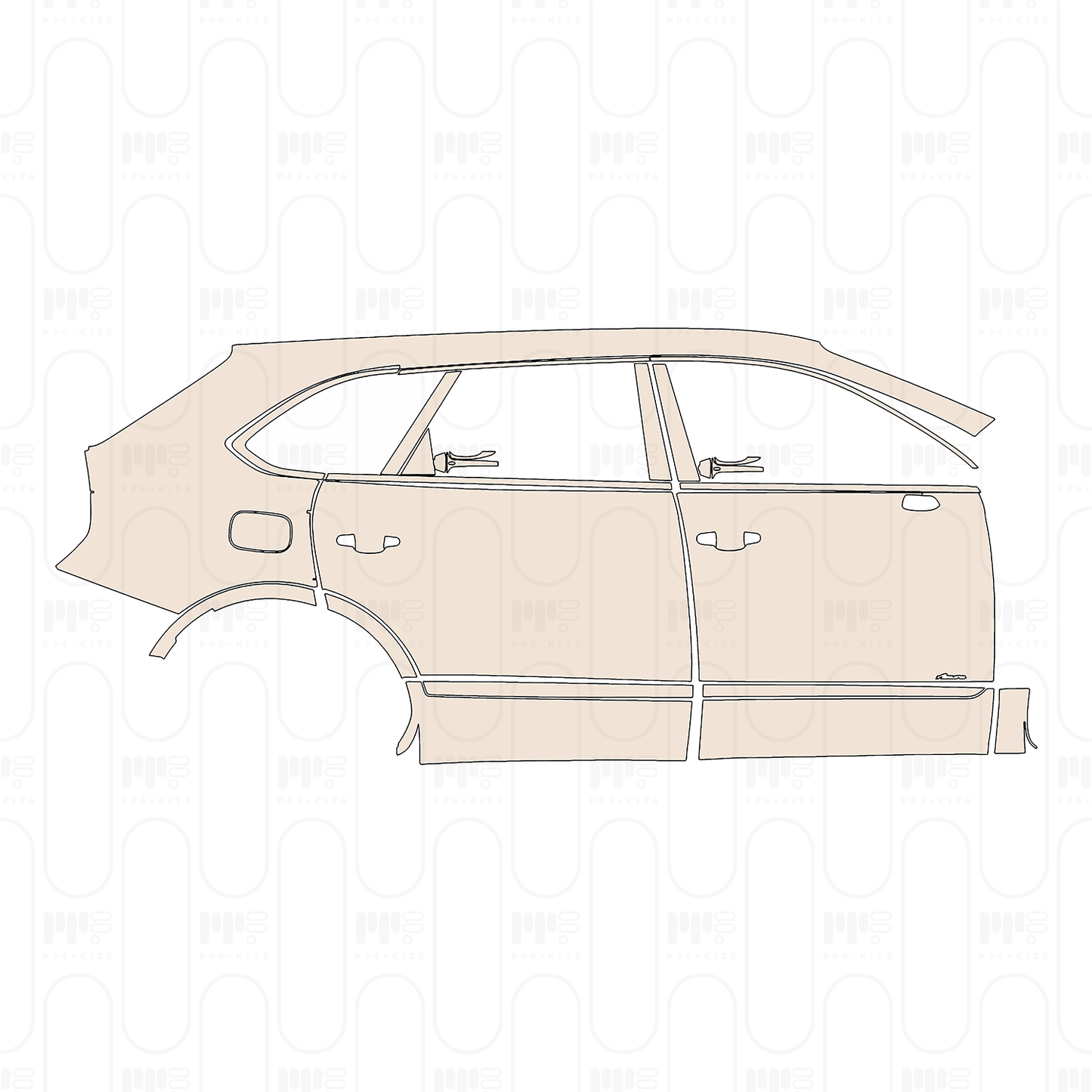 Pre-Cut PPF Bentley Bentayga Extended Wheelbase Azure 2025