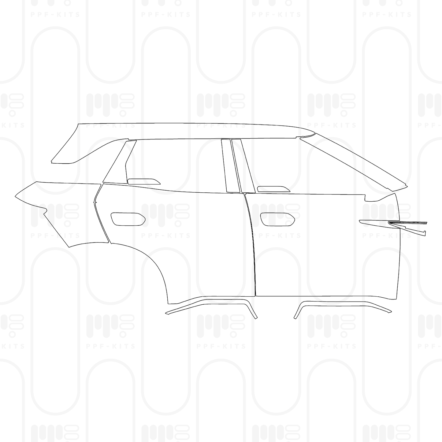 Pre-Cut PPF BYD Yuan UP Base 2025