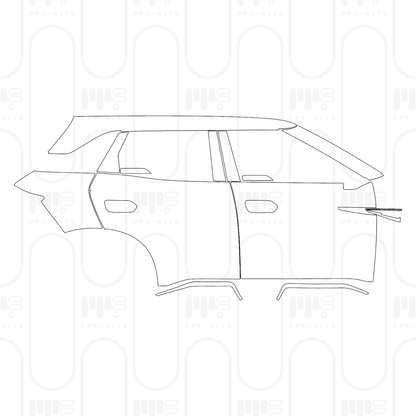 Pre-Cut PPF BYD Yuan UP Base 2025