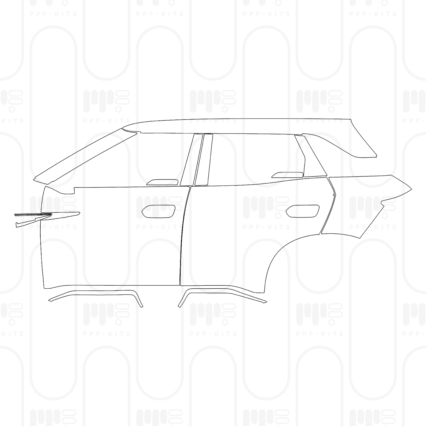 Pre-Cut PPF BYD Yuan UP Base 2025