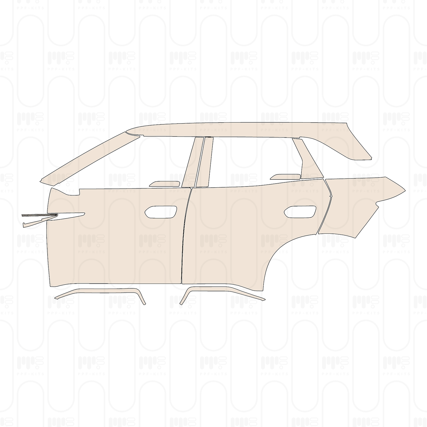 Pre-Cut PPF BYD Yuan UP Base 2025