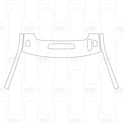 Pre-Cut PPF Chevrolet Silverado HD 2500 HD Custom 2025