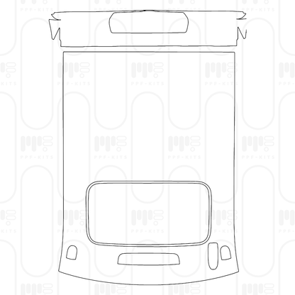 Pre-Cut PPF Chevrolet Silverado HD 2500 HD Custom 2025