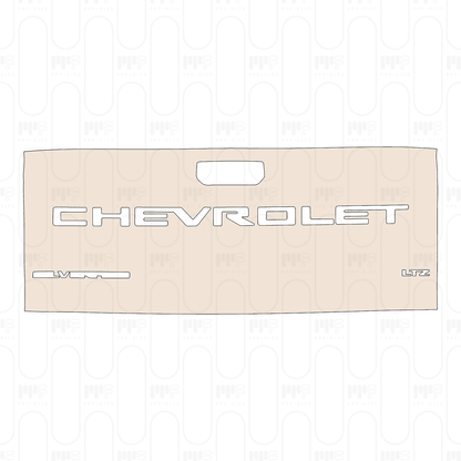 Pre-Cut PPF Chevrolet Silverado HD 2500 HD LTZ 2025