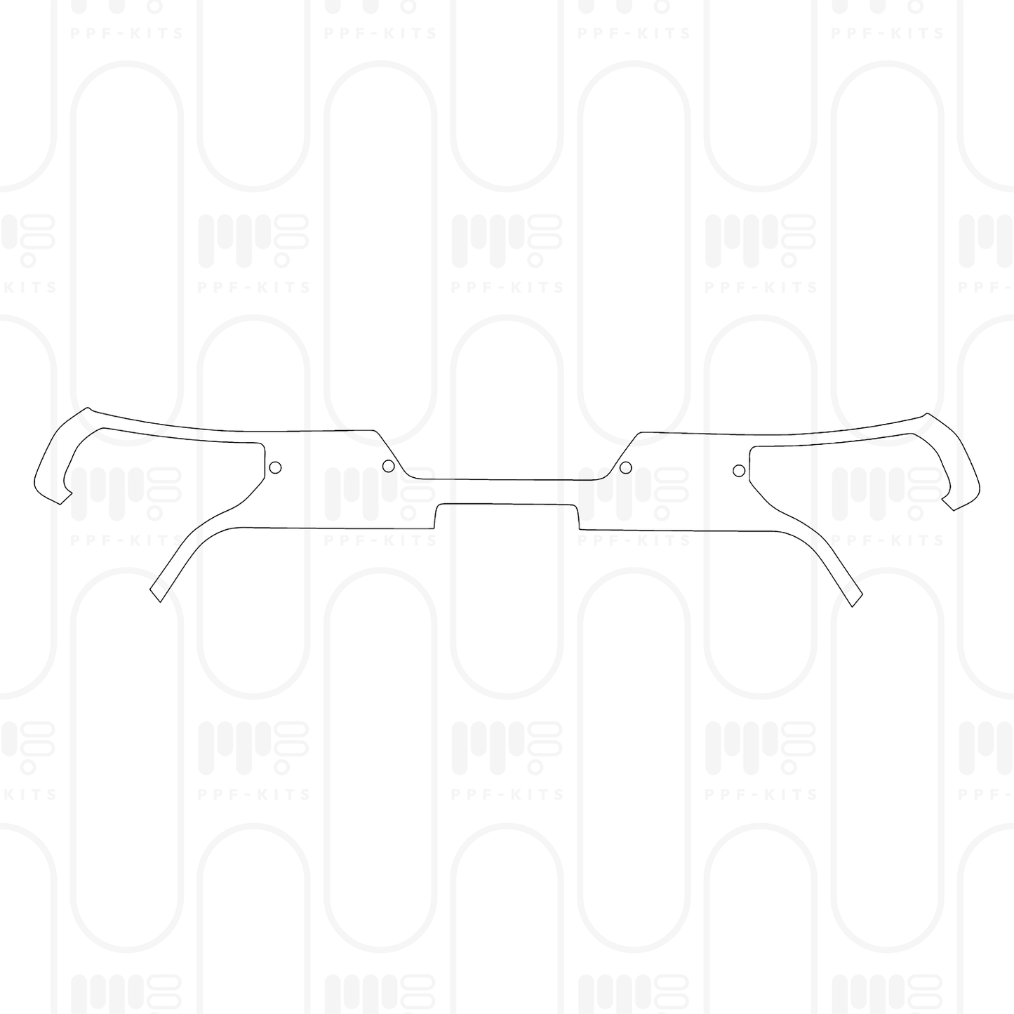 Pre-Cut PPF Chevrolet Silverado HD 2500 HD Custom 2025