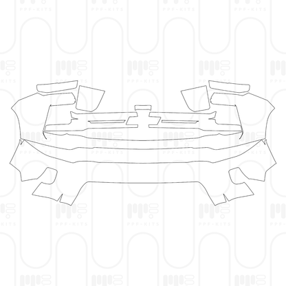 Pre-Cut PPF Chevrolet Silverado HD 2500 HD Custom 2025