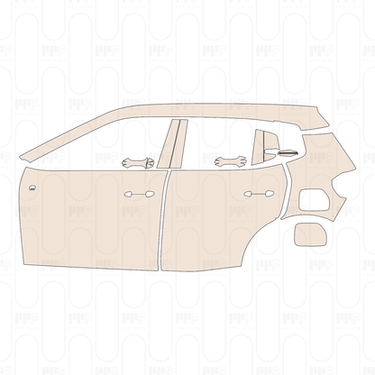 Pre-Cut PPF Citroen ��-C3 (EU) 2025