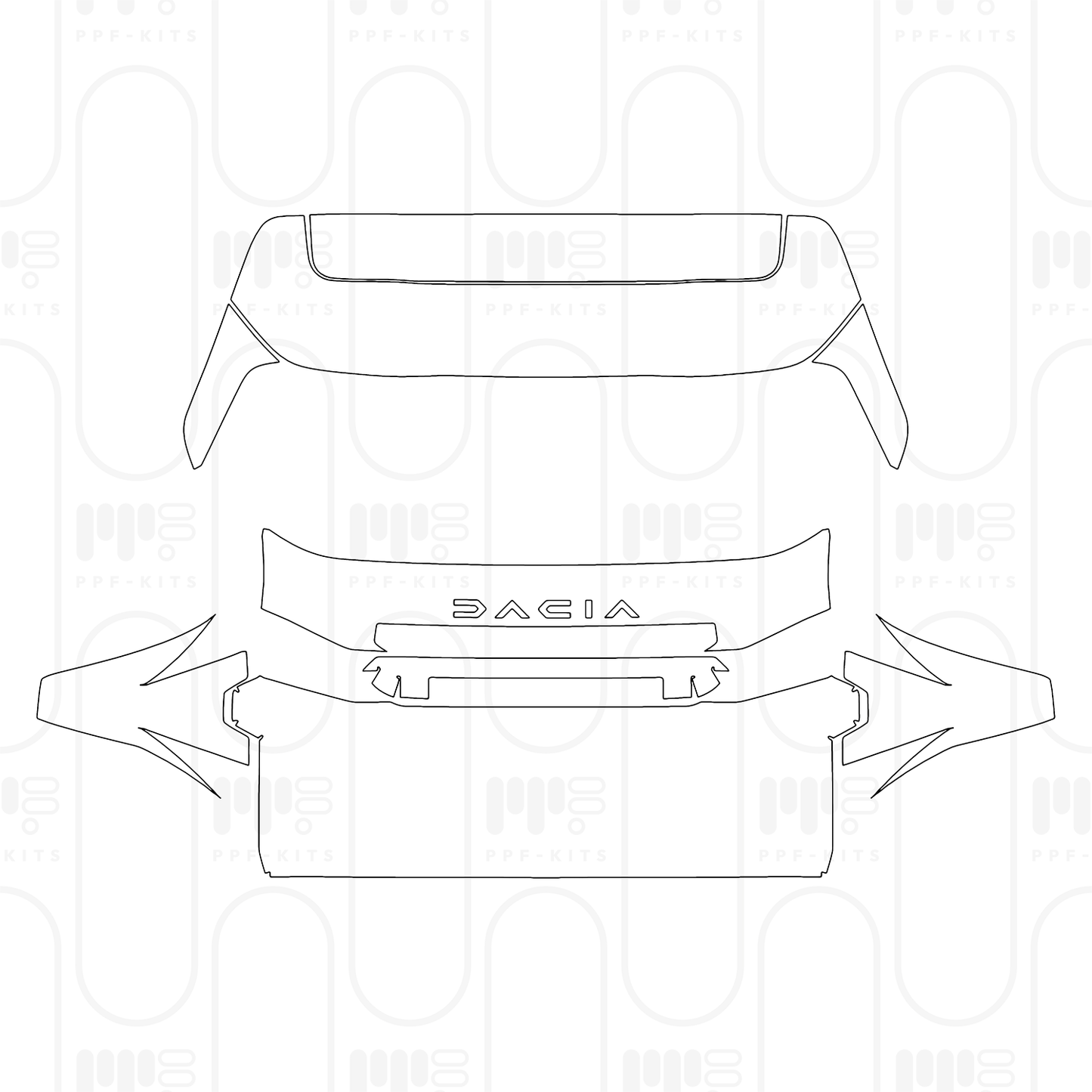 Pre-Cut PPF Dacia Duster 2025