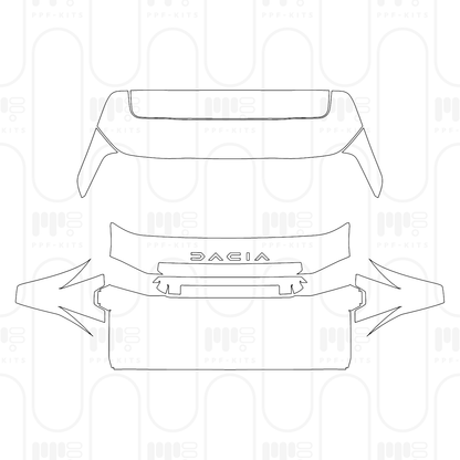 Pre-Cut PPF Dacia Duster 2025