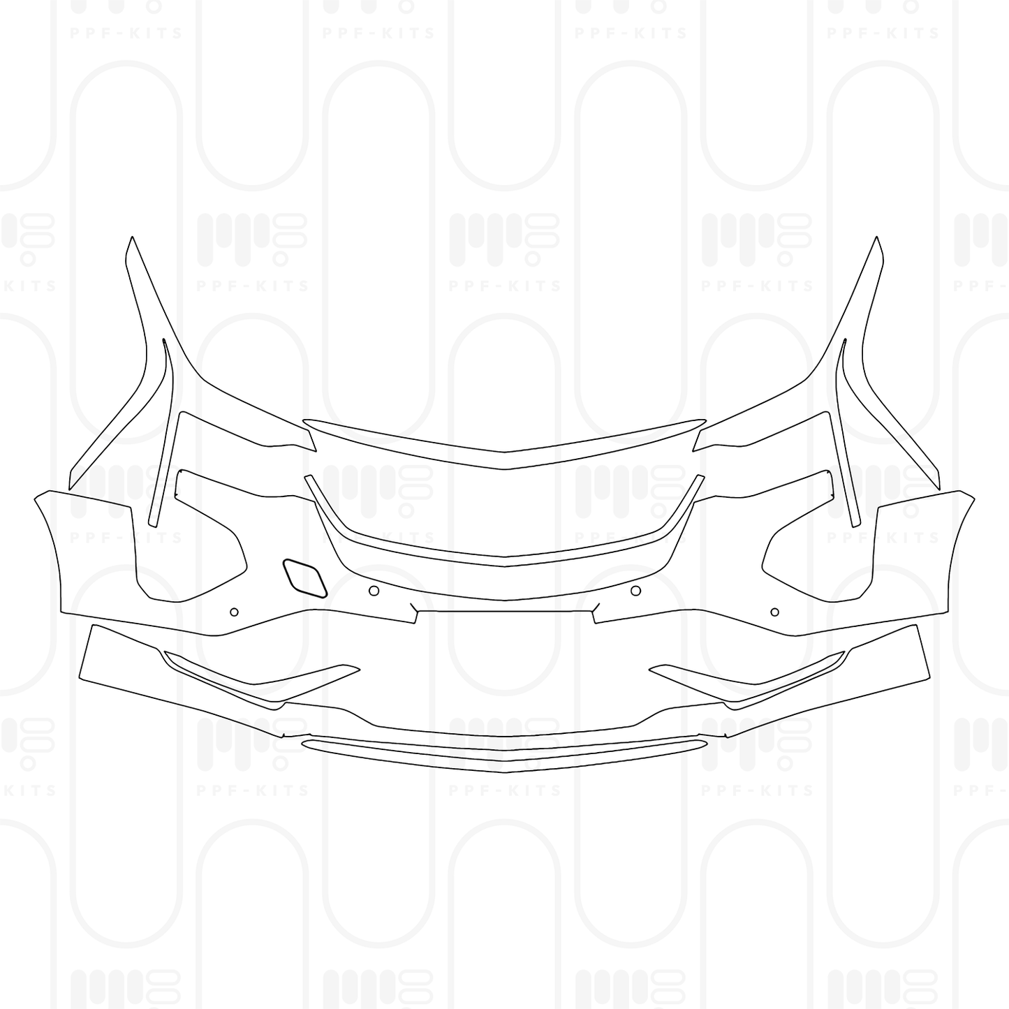 Pre-Cut PPF Cadillac CT4 Sport 2025