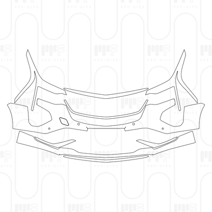 Pre-Cut PPF Cadillac CT4 Sport 2025