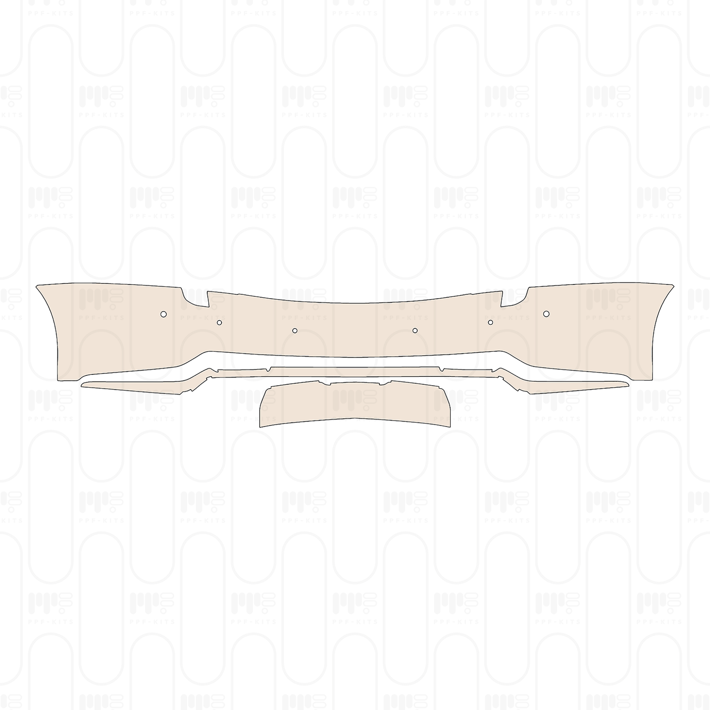 Pre-Cut PPF Cadillac CT6 2025