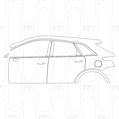 Pre-Cut PPF Cadillac XT5 (US) 2026