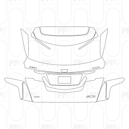 Pre-Cut PPF Cadillac XT5 (US) 2026