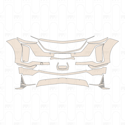 Pre-Cut PPF Cadillac XT5 (CN) 2025