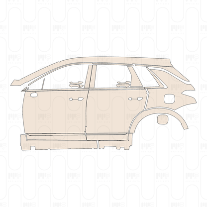 Pre-Cut PPF Cadillac XT5 (CN) 2025