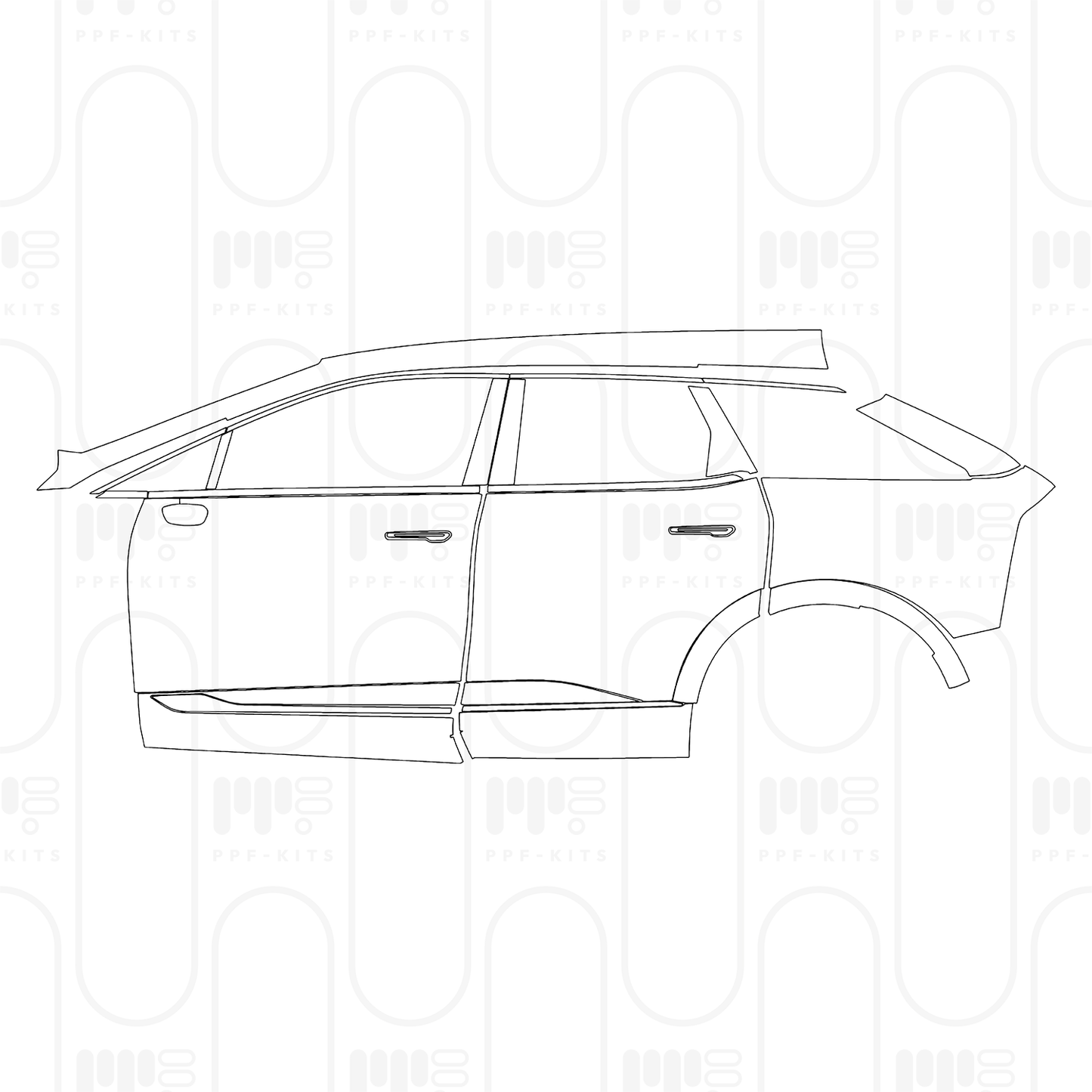 Pre-Cut PPF Cadillac OPTIQ 2025