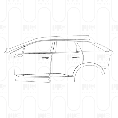 Pre-Cut PPF Cadillac OPTIQ 2025