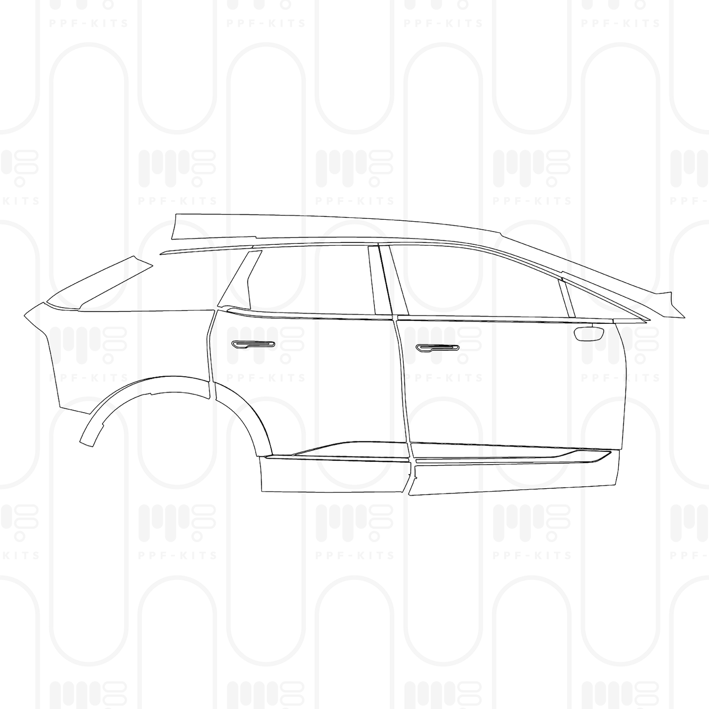 Pre-Cut PPF Cadillac OPTIQ 2025