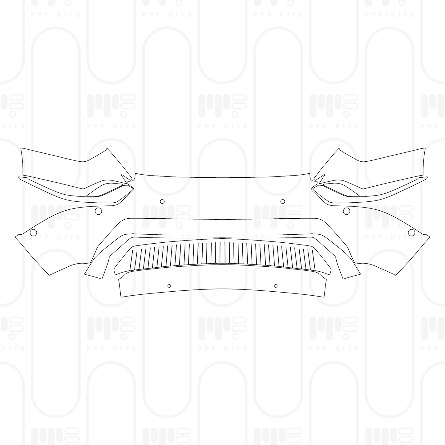 Pre-Cut PPF Cadillac OPTIQ 2025