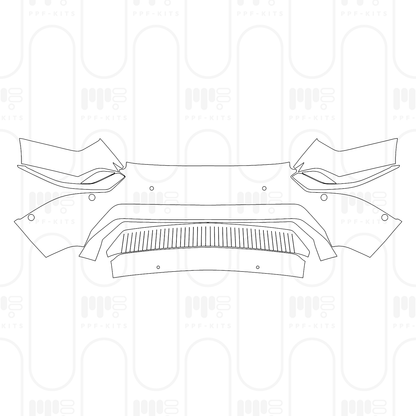 Pre-Cut PPF Cadillac OPTIQ 2025