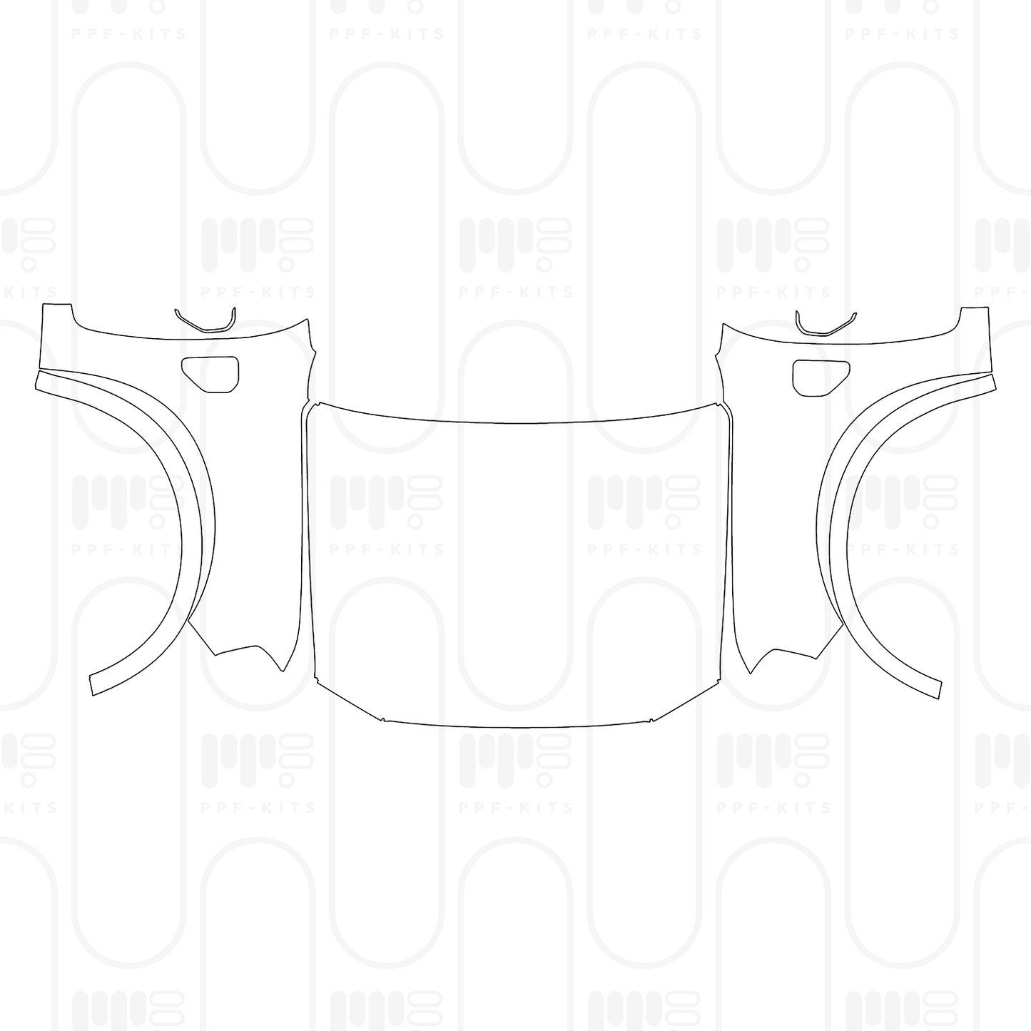 Pre-Cut PPF Ford Everest Wildtrak 2025