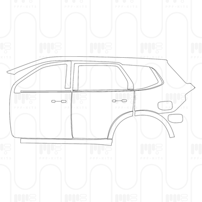 Pre-Cut PPF Ford Everest Sport 2025